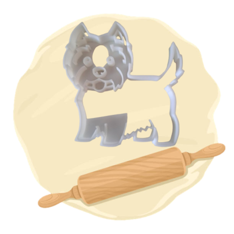 Keksausstecher "Hund"