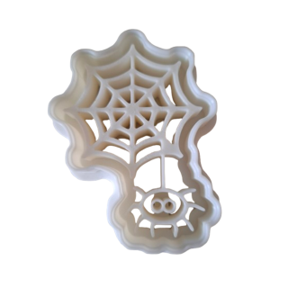 Keksausstecher "Spinne mit Netz"