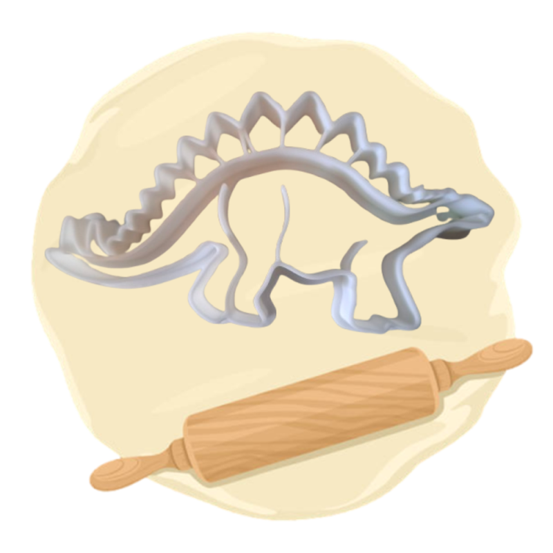 Keksausstecher "Stegosaurus"