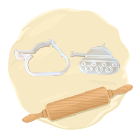 Keksausstecher "Panzer"