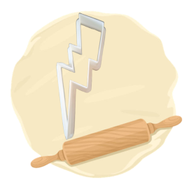 Keksausstecher "Blitz"