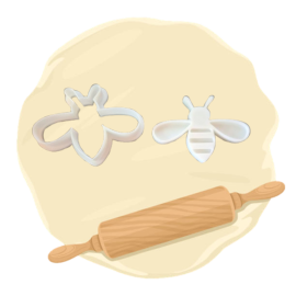 Keksausstecher "Biene"