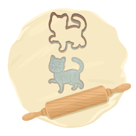 Keksausstecher "Katze"