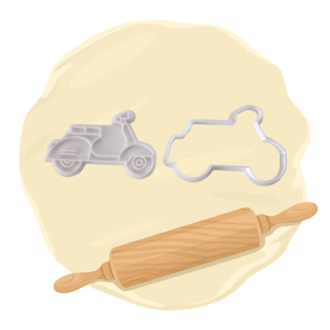 Keksausstecher "Roller"