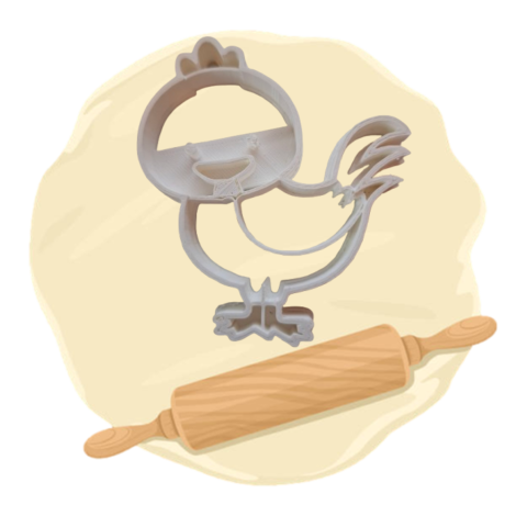 Keksausstecher "Huhn"