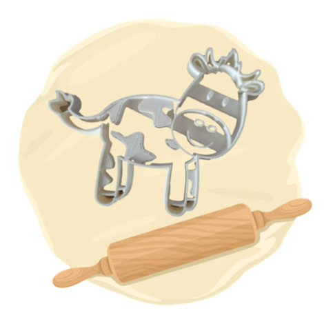Keksausstecher "Kuh"