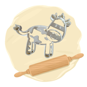 Keksausstecher "Kuh"
