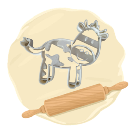 Keksausstecher "Kuh"