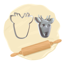 Keksausstecher "Reh"