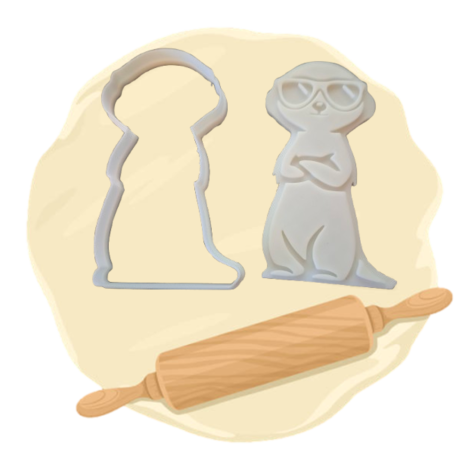 Keksausstecher "Erdmännchen"