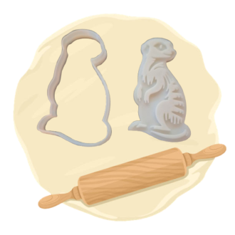 Keksausstecher "Erdmännchen"