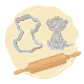 Keksausstecher "Erdmännchen"