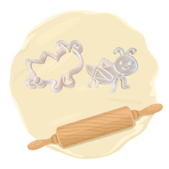 Keksausstecher "Grashüpfer"