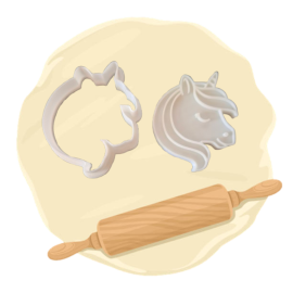 Keksausstecher "Einhorn"