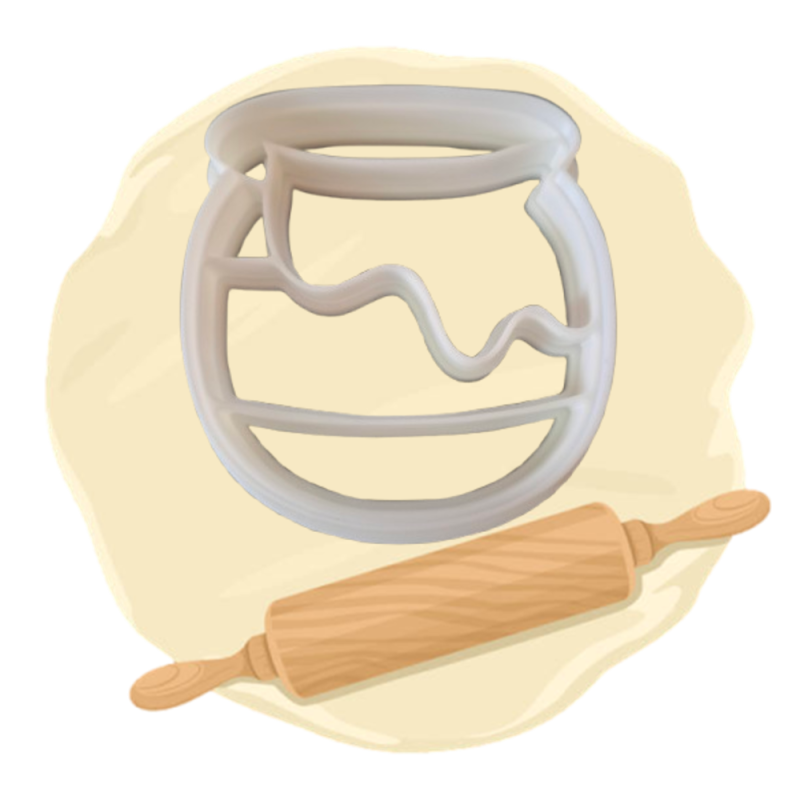 Keksausstecher "Honigtopf"