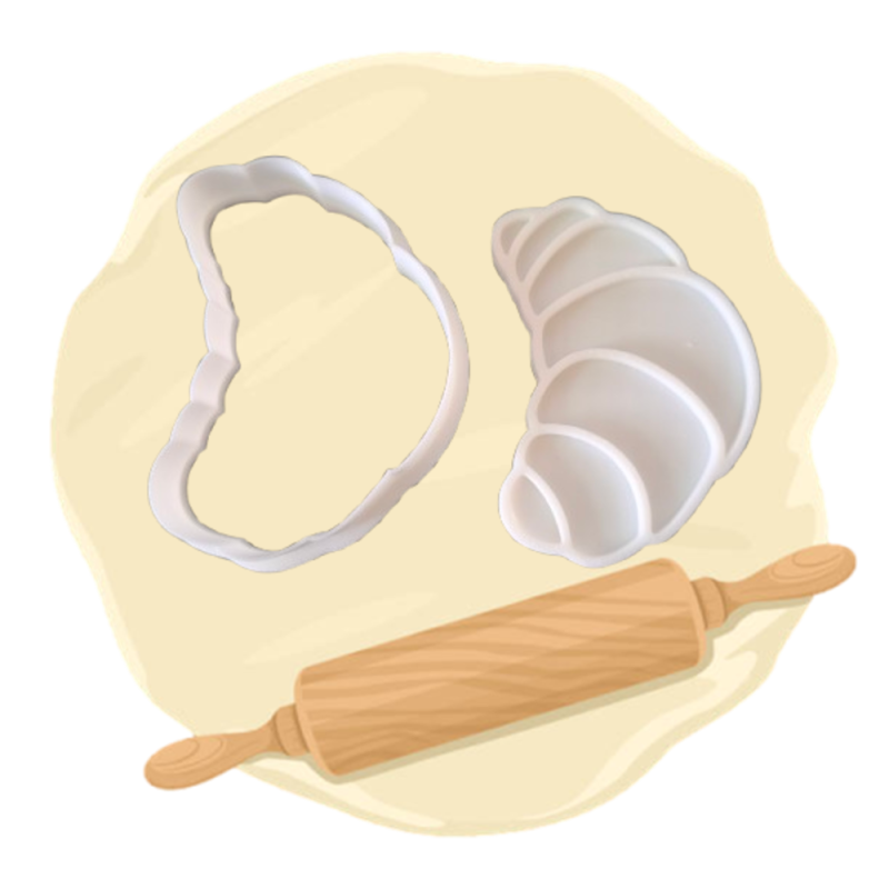 Keksausstecher "Croissant"