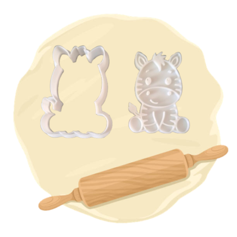 Keksausstecher "Zebra"