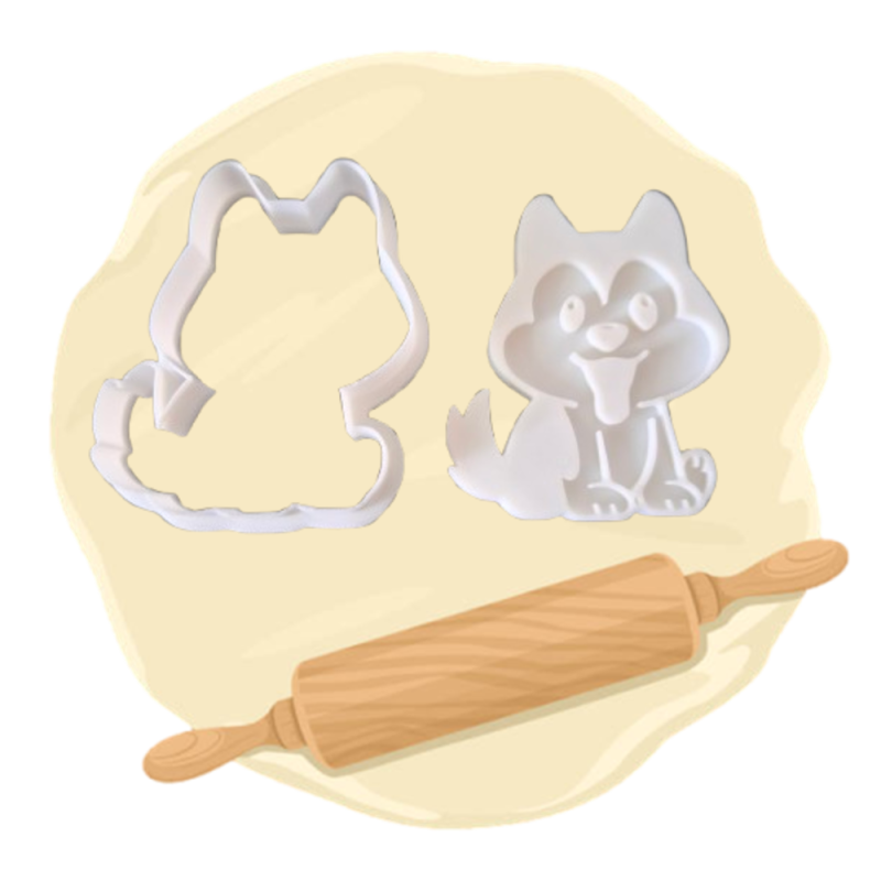 Keksausstecher "Wolf"