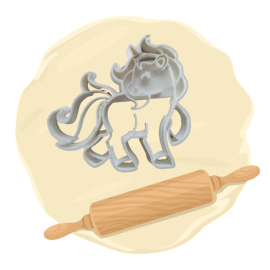 Keksausstecher "Einhorn"