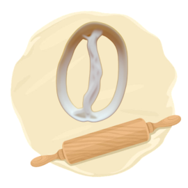 Keksausstecher "Bohne"