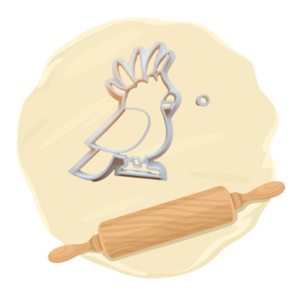 Keksausstecher "Papagei"