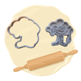 Keksausstecher "Wolke"