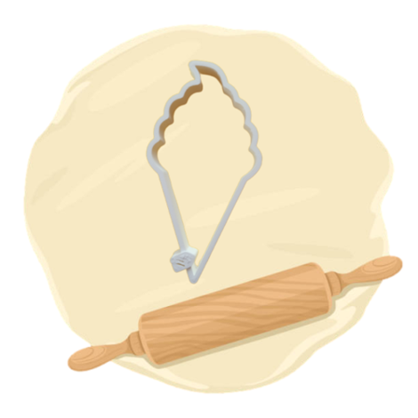 Keksausstecher "Eis"