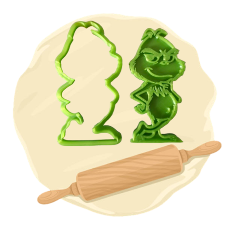 Keksausstecher "Grinch"