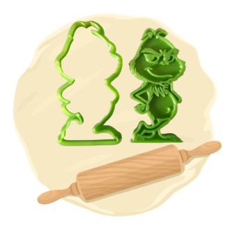 Keksausstecher "Grinch"
