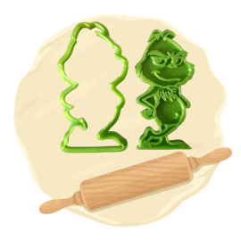 Keksausstecher "Grinch"