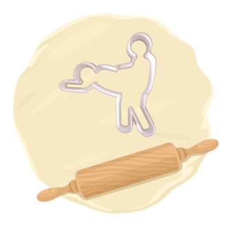 Keksausstecher "Kamasutra"