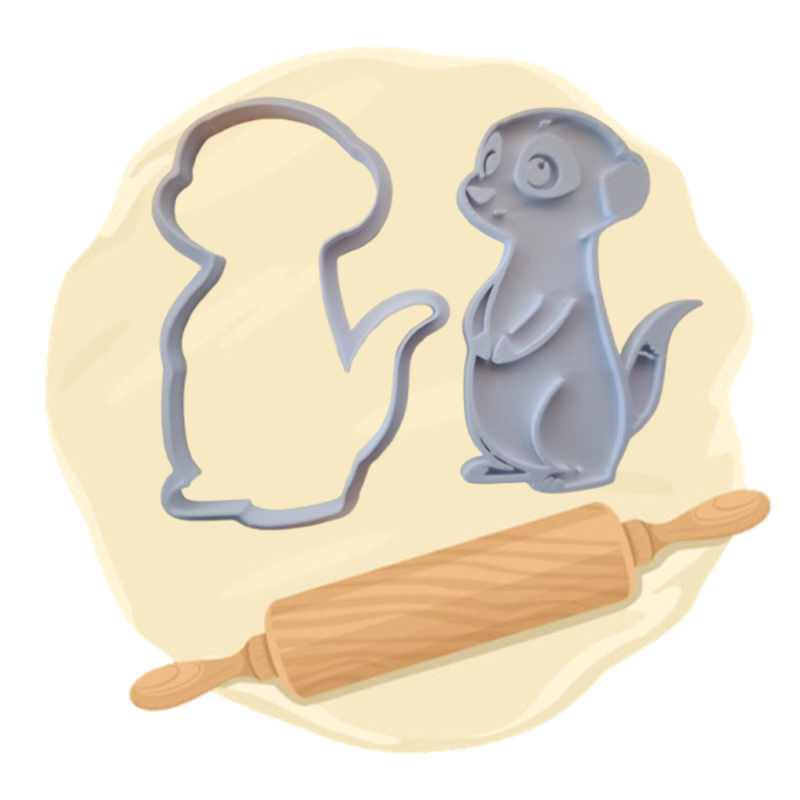 Keksausstecher "Erdmännchen"