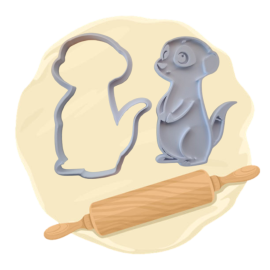Keksausstecher "Erdmännchen"