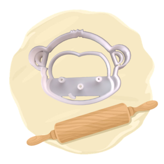 Keksausstecher "Affe"