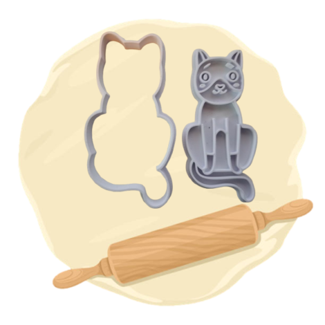Keksausstecher "Katze"