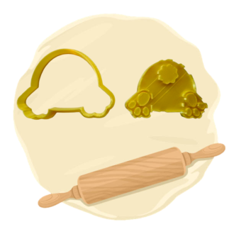 Keksausstecher "Hasenpopo"
