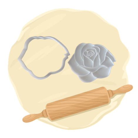 Keksausstecher "Rose"