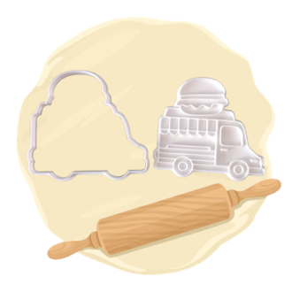 Keksausstecher "Burgertruck"