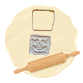 Keksausstecher "Spongebob"