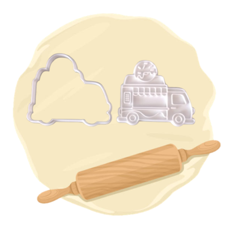 Keksausstecher "Donuttruck"