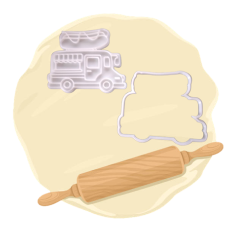 Keksausstecher "Hotdogtruck"