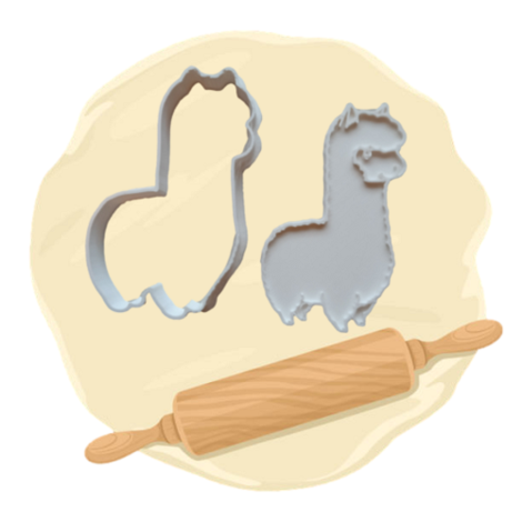 Keksausstecher "Alpaka"