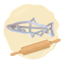 Keksausstecher "Fisch"