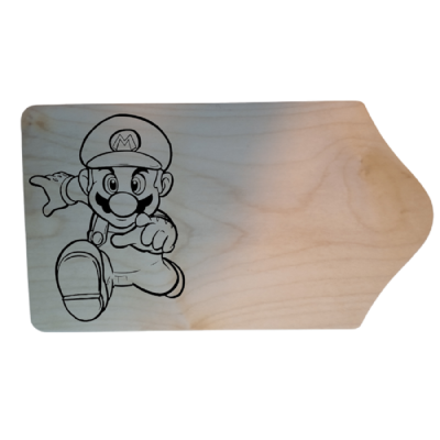 Frühstücksbrettchen Mario