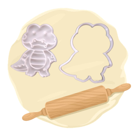 Keksausstecher "Krokodil"