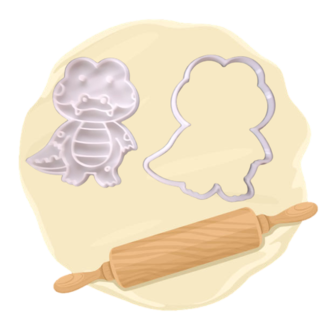 Keksausstecher "Krokodil"