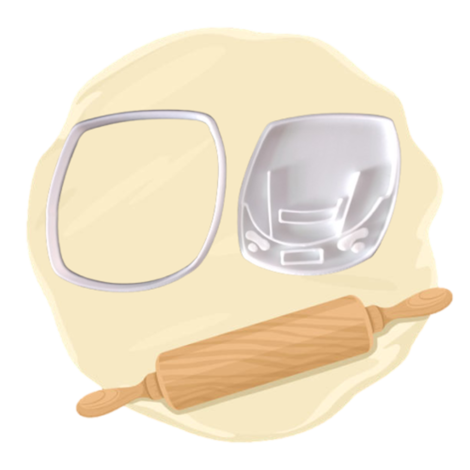 Keksausstecher "Discman"