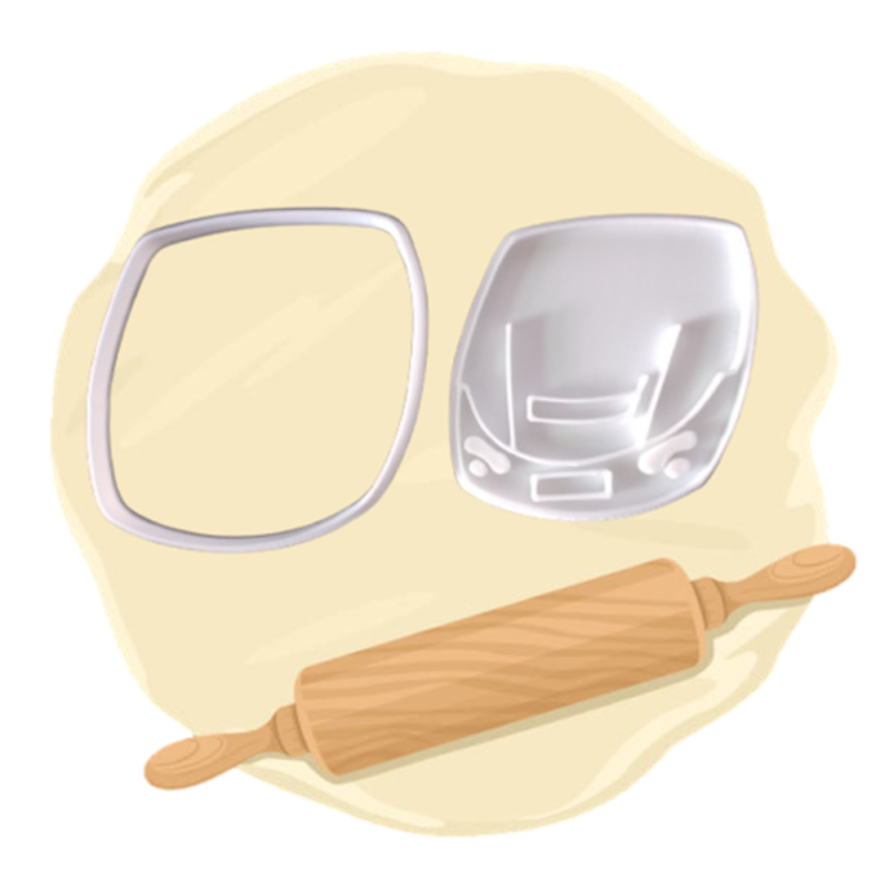 Keksausstecher "Discman"