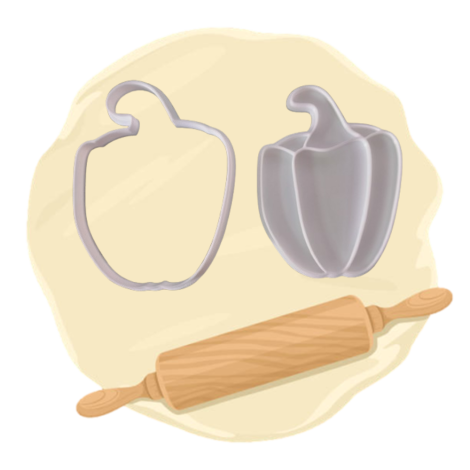 Keksausstecher "Paprika"