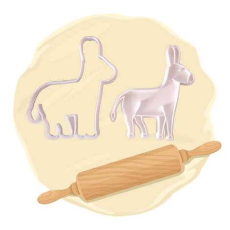 Keksausstecher "Esel"